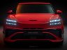 Genesis GV60 Magma frontale, firma luminosa