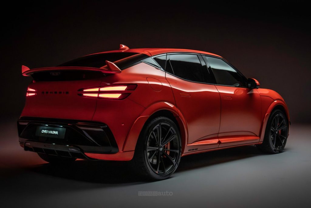 Genesis GV60 Magma posteriore 3/4