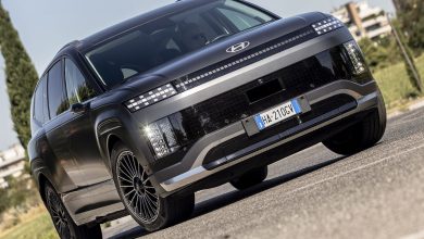 Hyundai Ioniq 9 test su strada