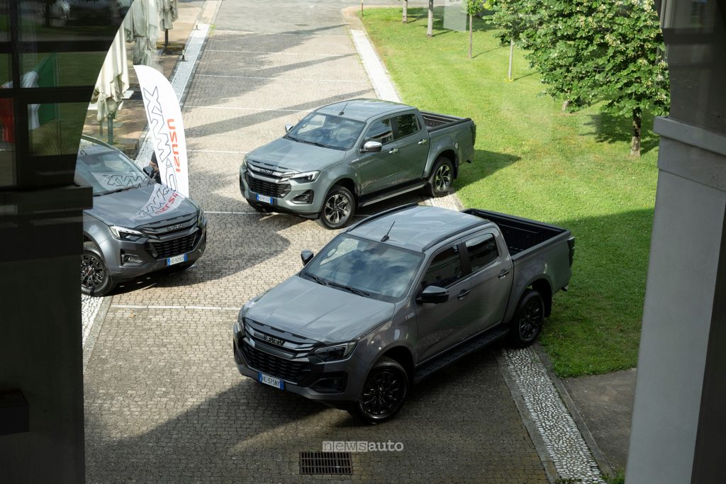 Isuzu D-Max 2026 vista dall'alto