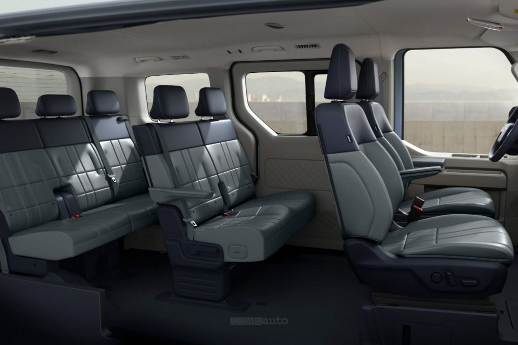 Kia PV5 Passenger con configurazione a 7 posti