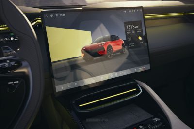 Lotus Eletre X display infotainment