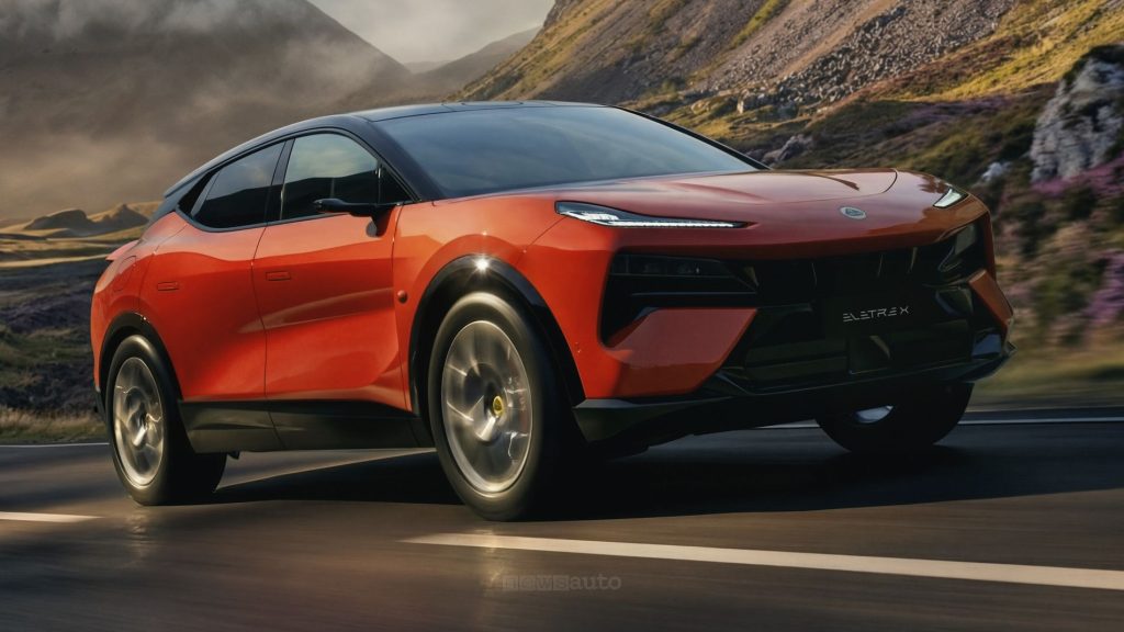 Lotus Eletre X su strada