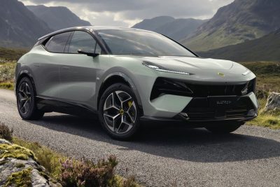 Lotus Eletre X anteriore 3/4