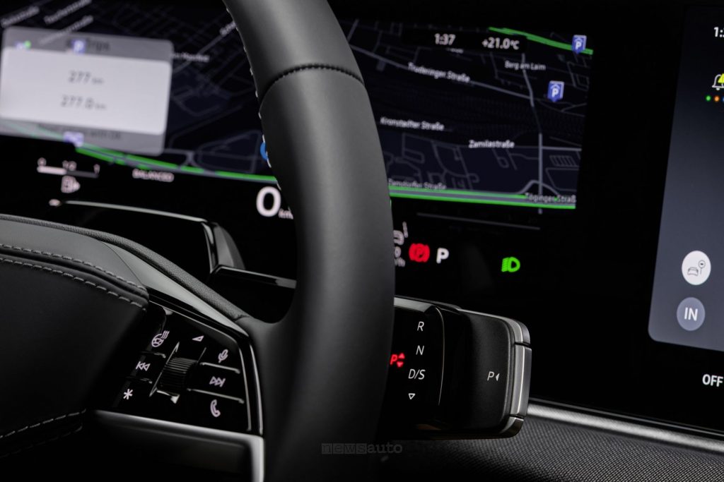 Audi Q7 comando del cambio al volante