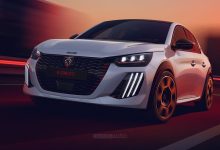 Peugeot 208 GTi in movimento