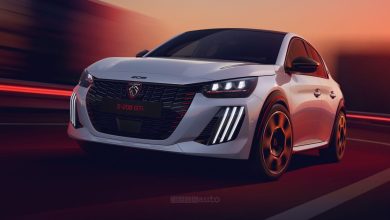 Peugeot 208 GTi in movimento