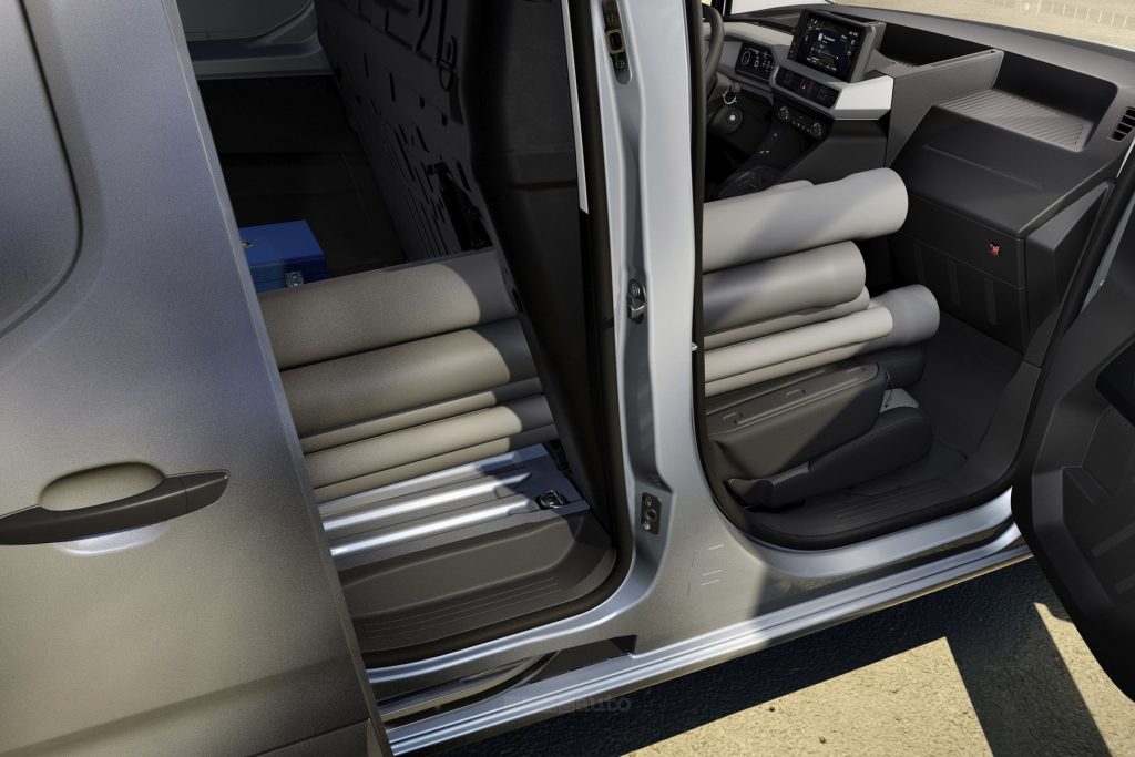 Peugeot e-Partner Active spazio di carico sotto il sedile Flexiseat