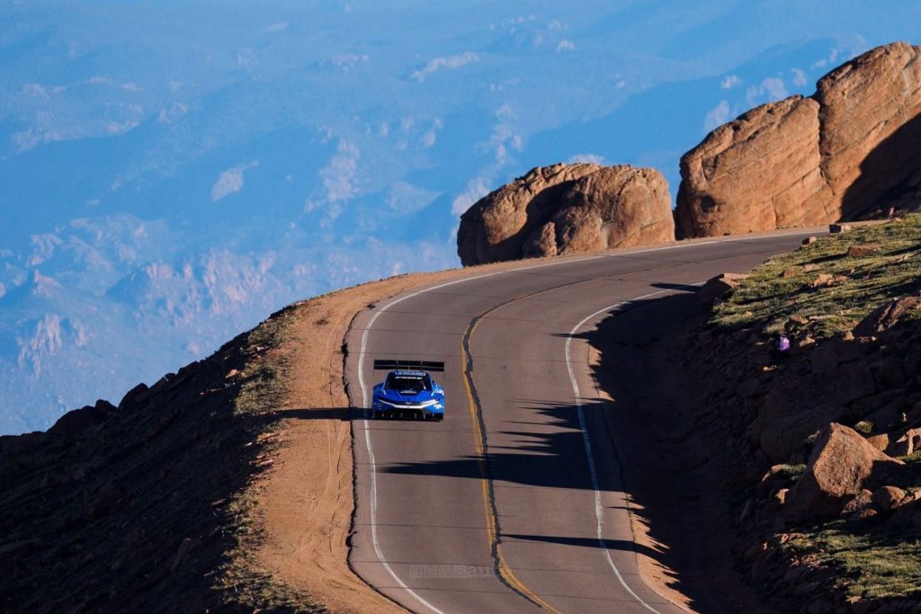 percorso della Pikes Peak