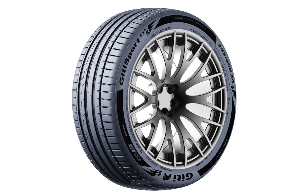 Pneumatico Giti Tire GitiSport S2+ per auto elettriche sportive ad alte prestazioni.