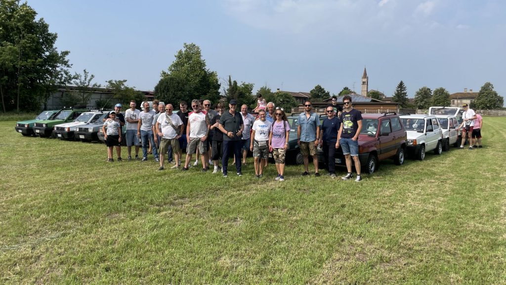 Raduno di Pandino dedicato alla Fiat Panda 