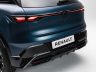 Renault Mégane E-Tech Electric paraurti e firma luminosa posteriore