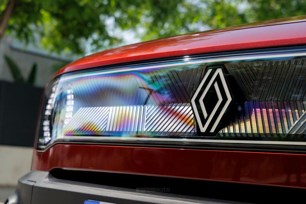 Renault 4 Plein Sud Techno griglia anteriore