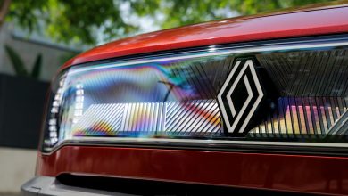 Renault 4 Plein Sud Techno griglia anteriore