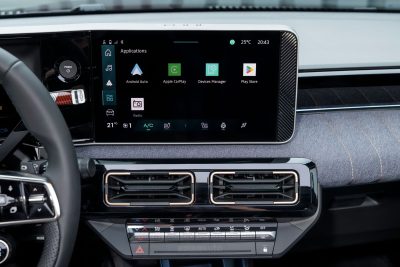Renault 4 Plein Sud Techno Android Auto display infotainment 10,2"
