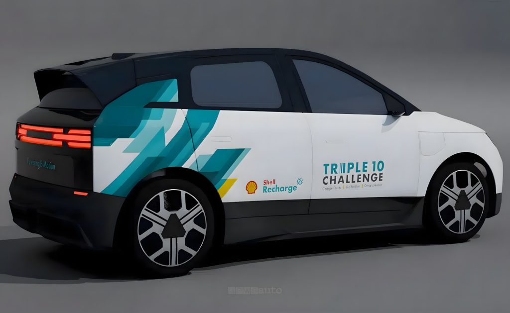 Shell Triple10 Challenge è una compatta elettrica a cinque porte