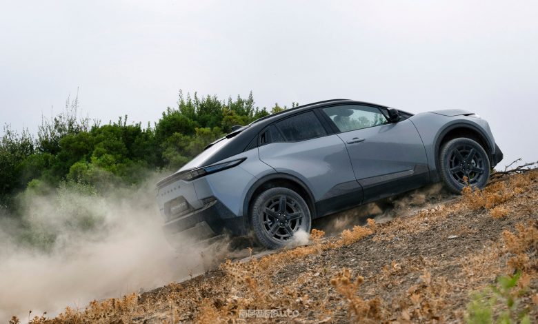 Subaru Uncharted AWD su sterrato