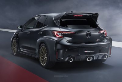 Toyota GRMN Corolla posteriore 3/4