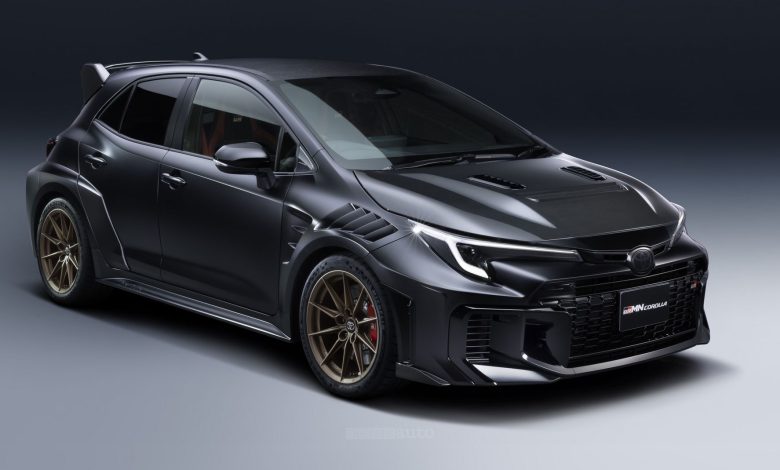 Toyota GRMN Corolla anteriore 3/4