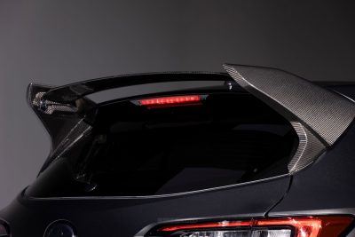 Toyota GRMN Corolla spoiler posteriore in carbonio