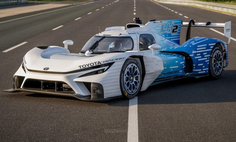 Toyota TR LH2 Racing Prototype anteriore 3/4