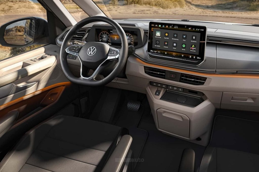 Volkswagen California abitacolo