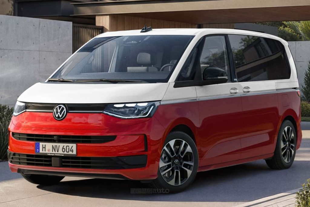 Volkswagen Multivan anteriore 3/4