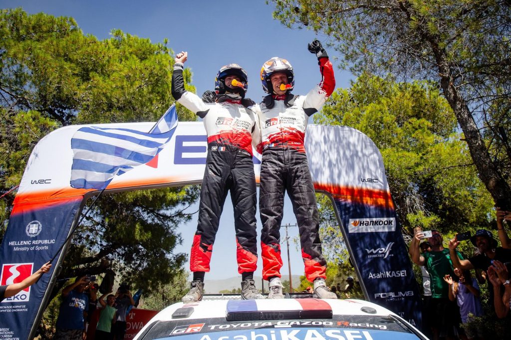 Sebastien Ogier vittoria Rally dell'Acropoli Grecia WRC 2026