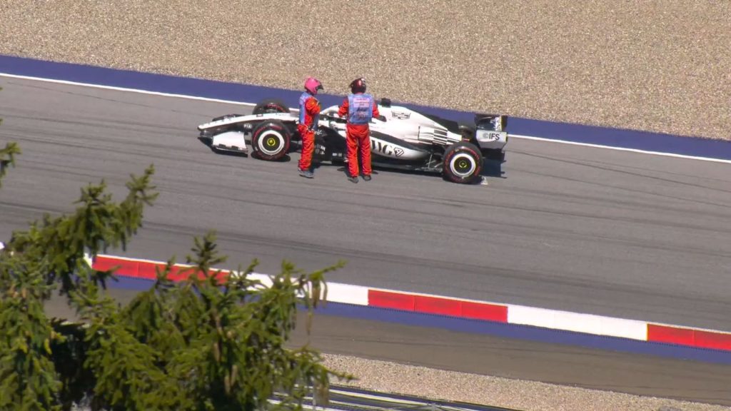 Sergio Perez Prove Libere 1 GP Austria