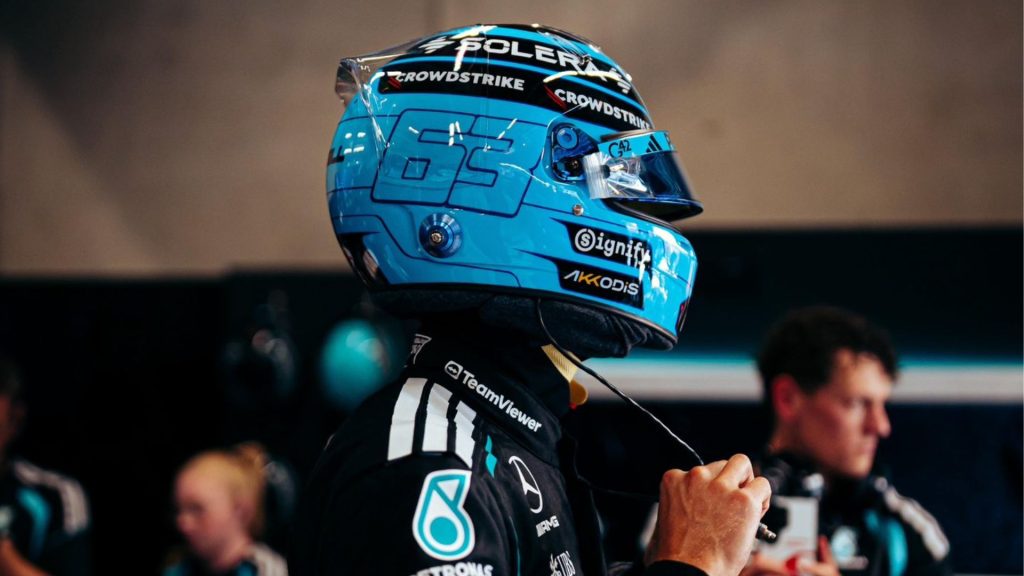 George Russell Prove Libere 1 GP Austria