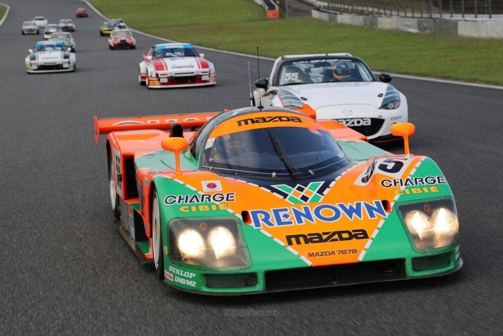 Mazda 787B torna sul circuito de La Sarthe per la Le Mans Classic