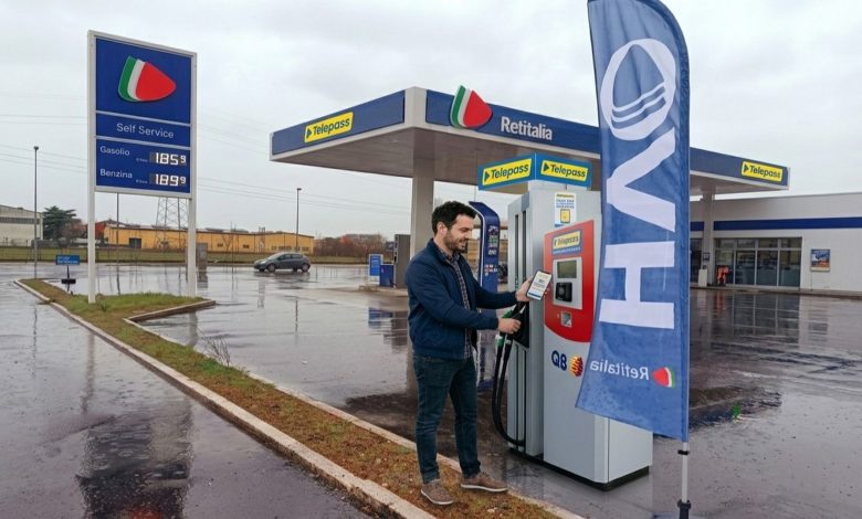 Pagamento carburante dall’app Telepass