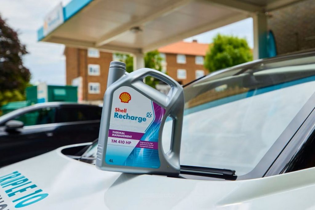 Il fluido termico Shell Recharge raffredda la batteria, il motore elettrico e l’elettronica di potenza