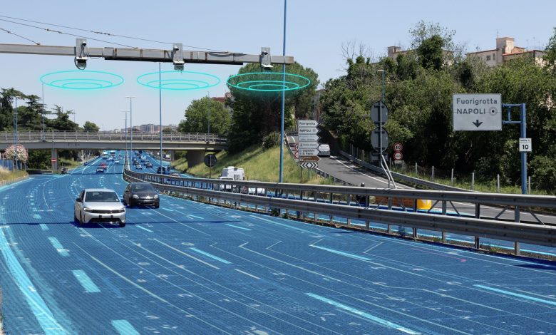 Tangenziale di Napoli prima Smart Road in Italia