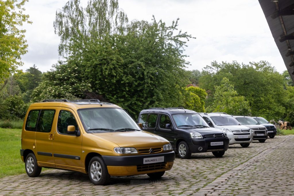 Citroen Berlingo generazioni 30 anni