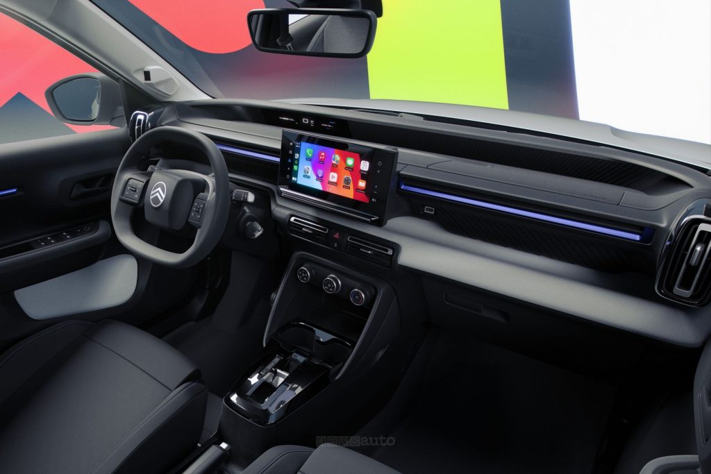 Citroën ë-C3 Tonic plancia abitacolo