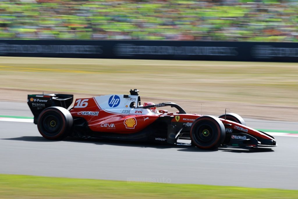 Qualifiche GP Gran Bretagna Ferrari Charles Leclerc