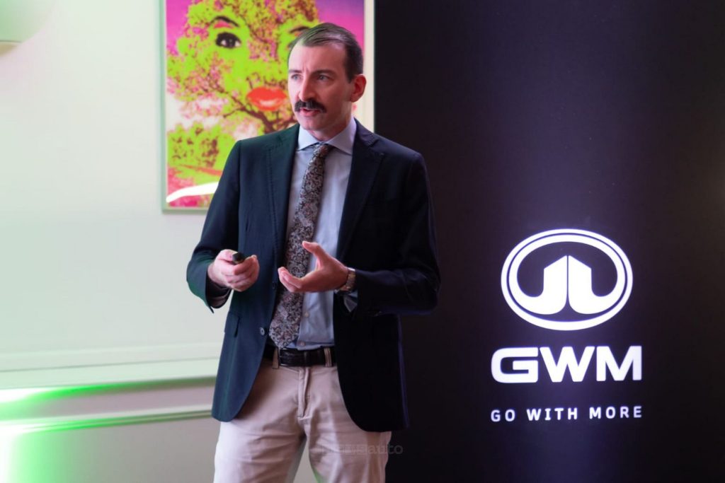 Francesco Cremonesi, Head of Marketing & PR GWM (Great Wall Motor)