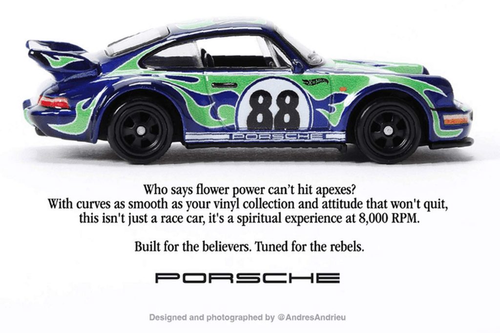 Hot Wheels Porsche Carrera RS 3.8