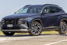 Hyundai Tucson Hybrid anteriore 3/4