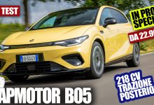 Leapmotor B05 la recensione della prova su strada