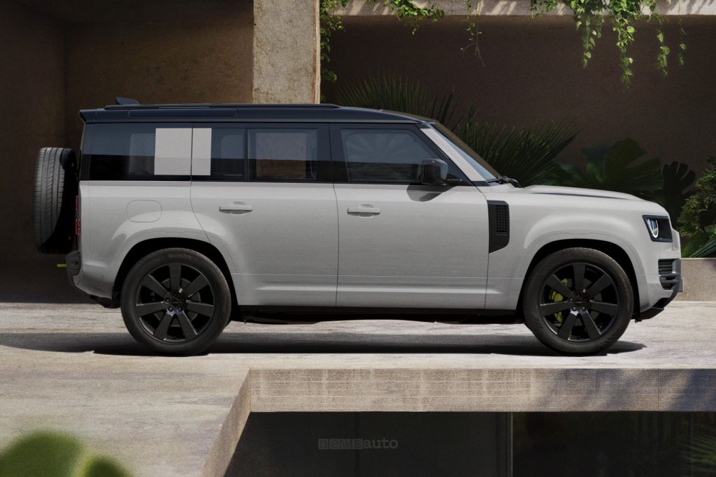 Land Rover Defender Vertex 110 laterale