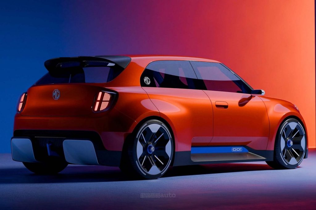 MG GO! concept posteriore 3/4