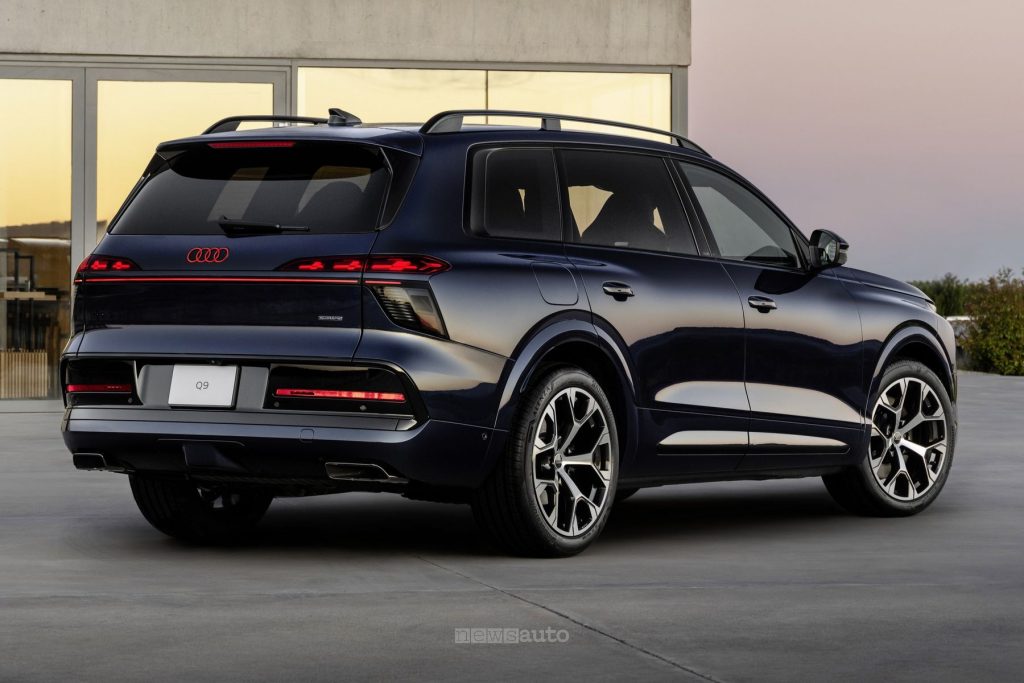 Audi Q9 posteriore 3/4