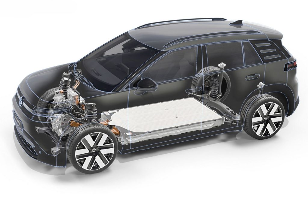 Volkswagen ID. Cross batteria