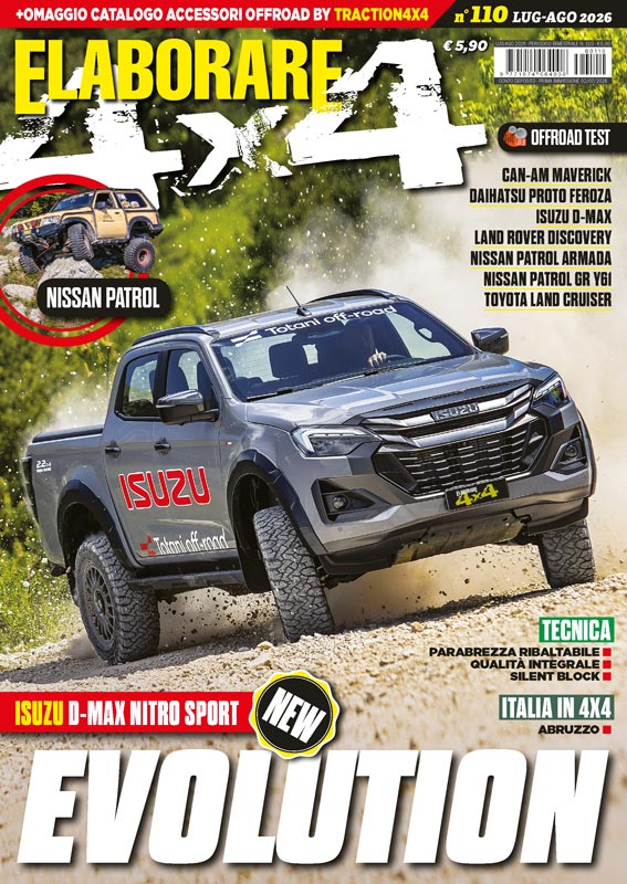 ELABORARE 4x4 magazine offroad numero 110 luglio agosto