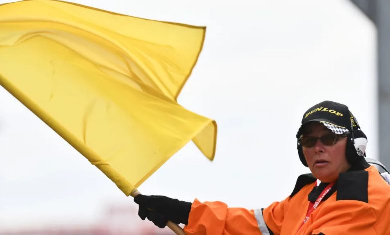 Bandiera gialla f1 GP Belgio regolamento