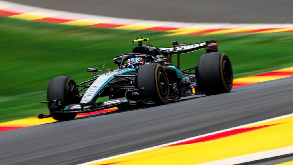 Prove Libere 2 GP Belgio Kimi Antonelli Mercedes risultati