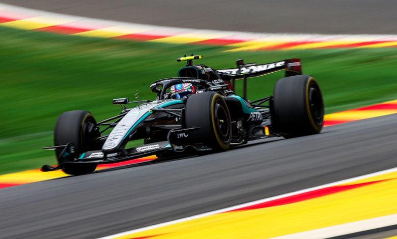Prove Libere 2 GP Belgio Kimi Antonelli Mercedes risultati