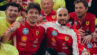 F1 Leclerc Hamilton Ferrari GP Gran Bretagna